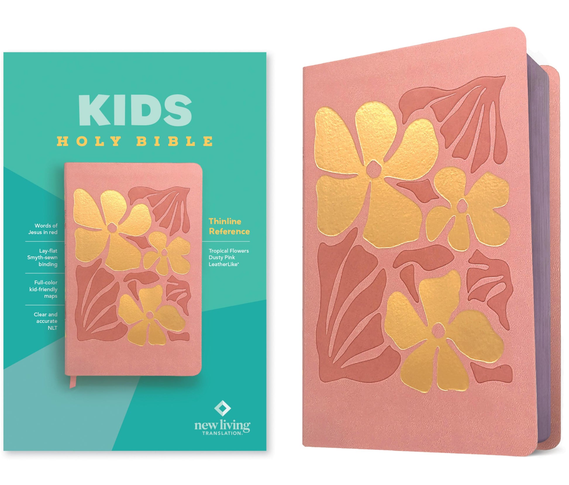 Kids Holy Bible New Living Translation thinline reference - cover