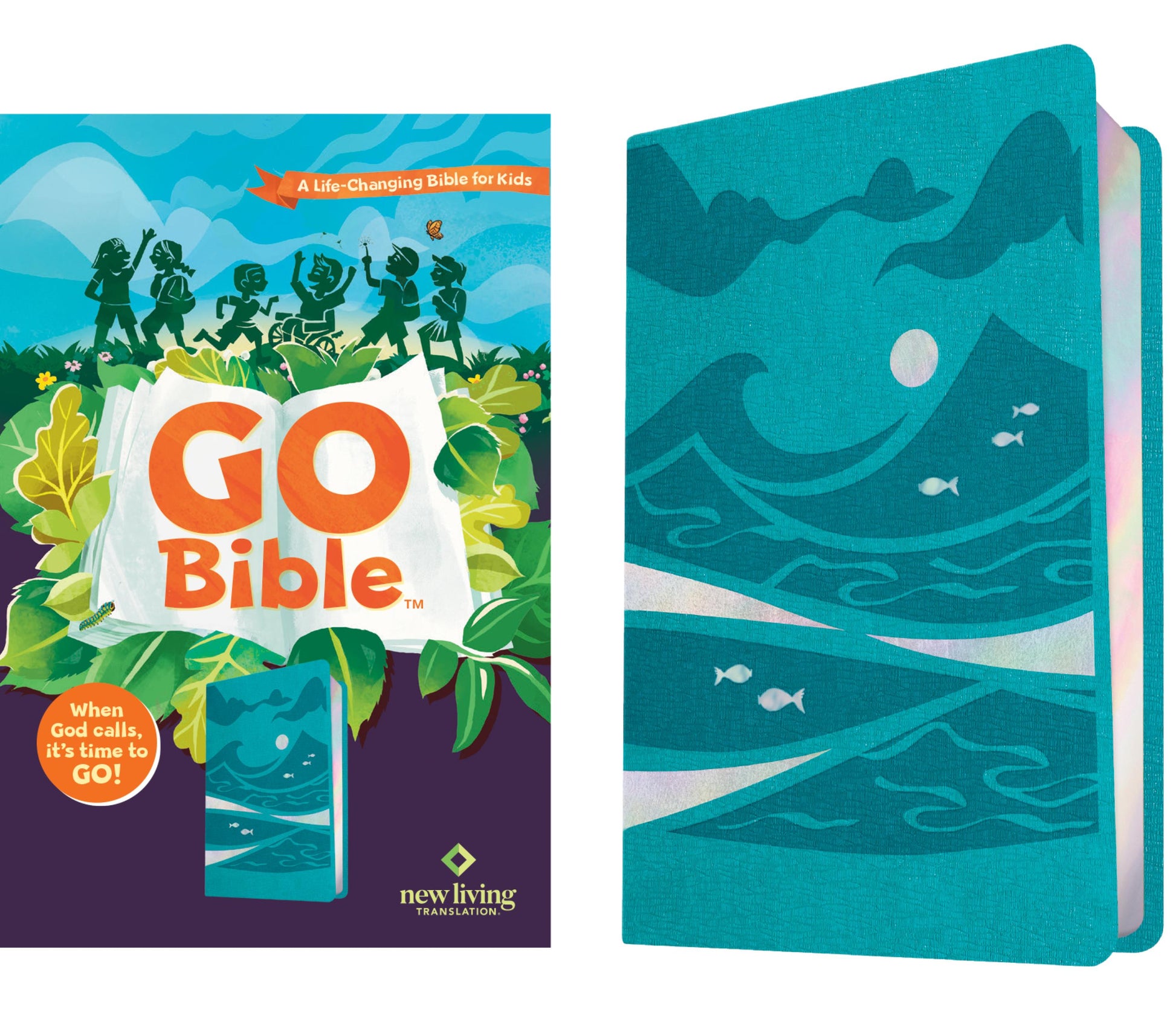Go Bible New Living Translation for kids - cover