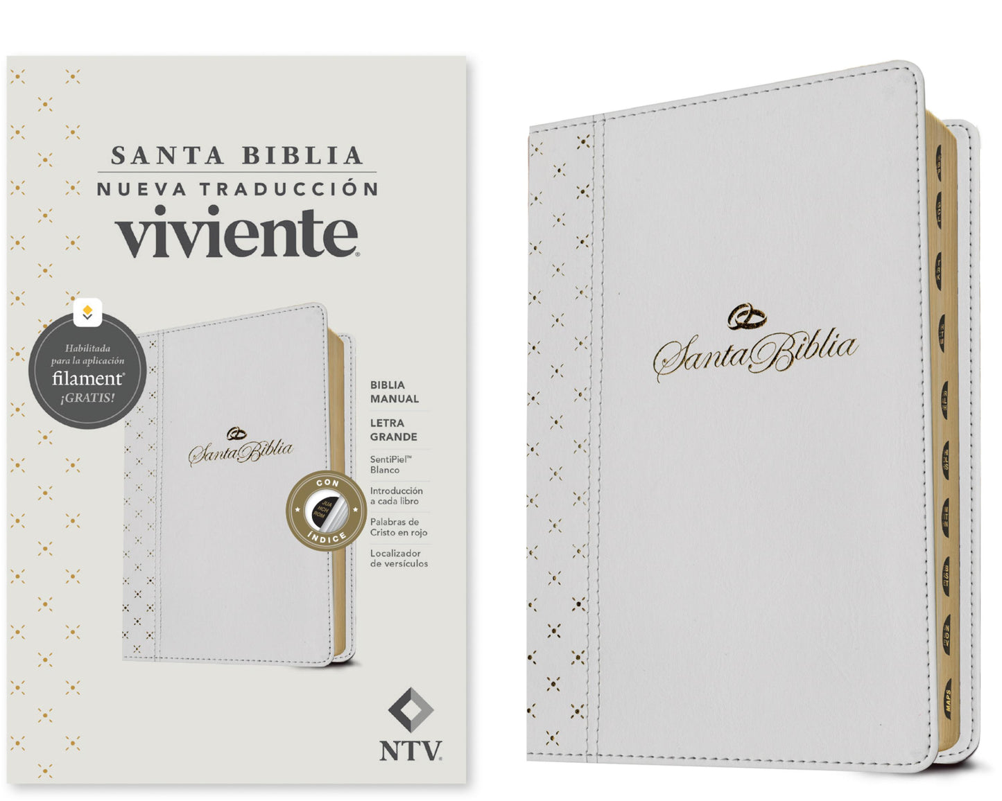 Santa Biblia Nueva Traducción viviente Letra Grande - cover