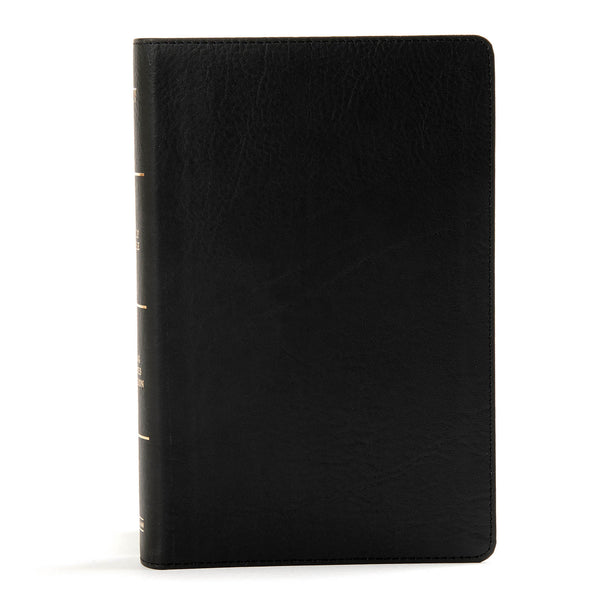 KJV LARGE PRINT PERSONAL SIZE REFERENCE BIBLE BLACK WITH INDEX - cover