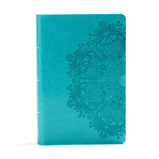 KJV Large Print Personal Size Reference Bible Teal - cover