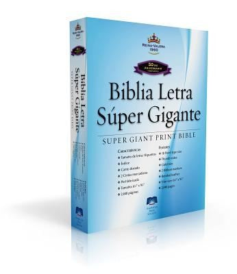 BIBLIA LETRA SUPER GIGANTE , RVR90 Super Large Print (Spanish Edition) - cover