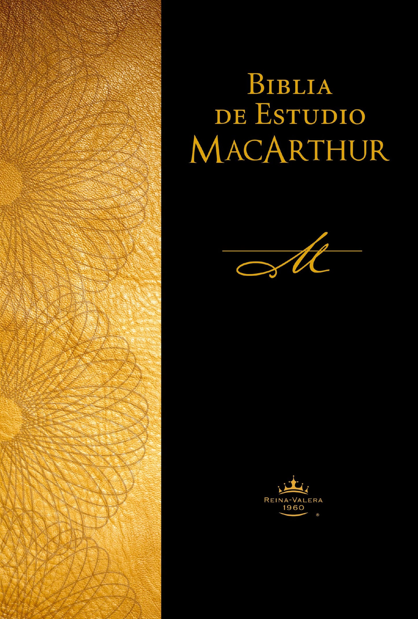 BIBLIA DE ESTUDIO MACARTHUR ( Reina Valera 1960 ) Pasta dura - cover