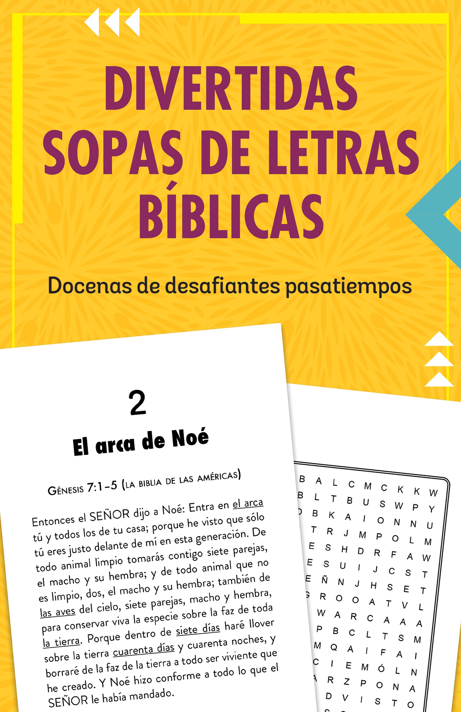 Divertidas Sopas de Letras Biblicas - cover
