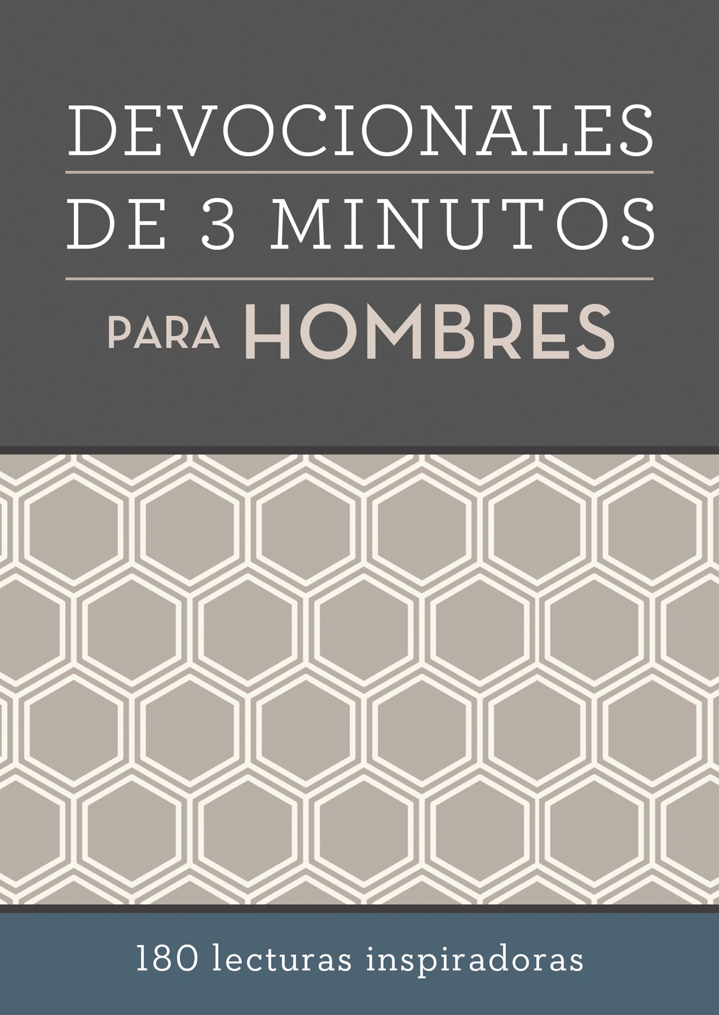 Devocionales de 3 Minutos Para Hombres 180 Lecturas inspiradoras - cover
