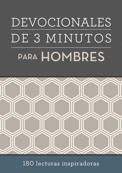 Devocionales de 3 Minutos Para Hombres 180 Lecturas inspiradoras - cover