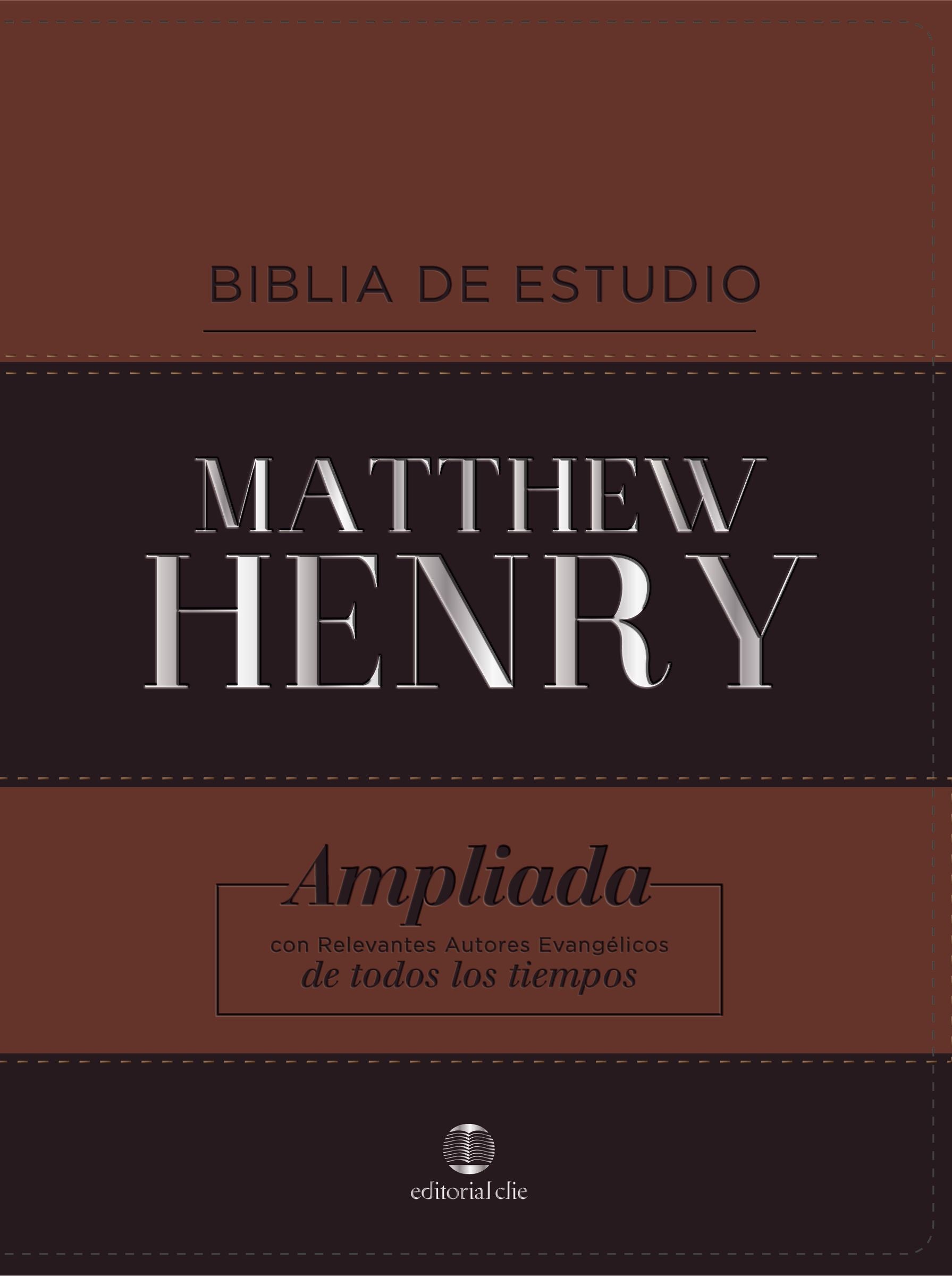 Biblia de estudio mathew henry - cover