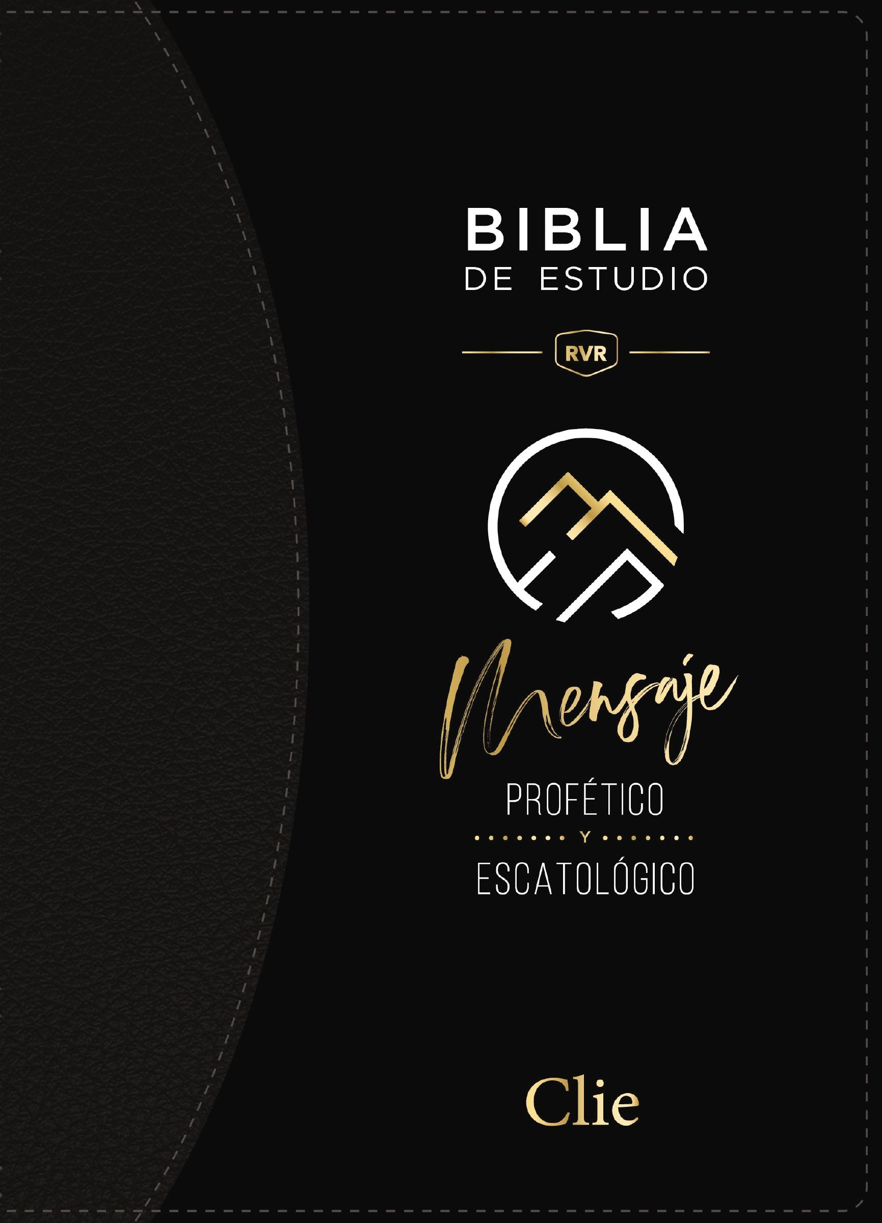 Biblia de Estudio Mensaje Profético y Escatológico ( Reina valera 1960) - cover