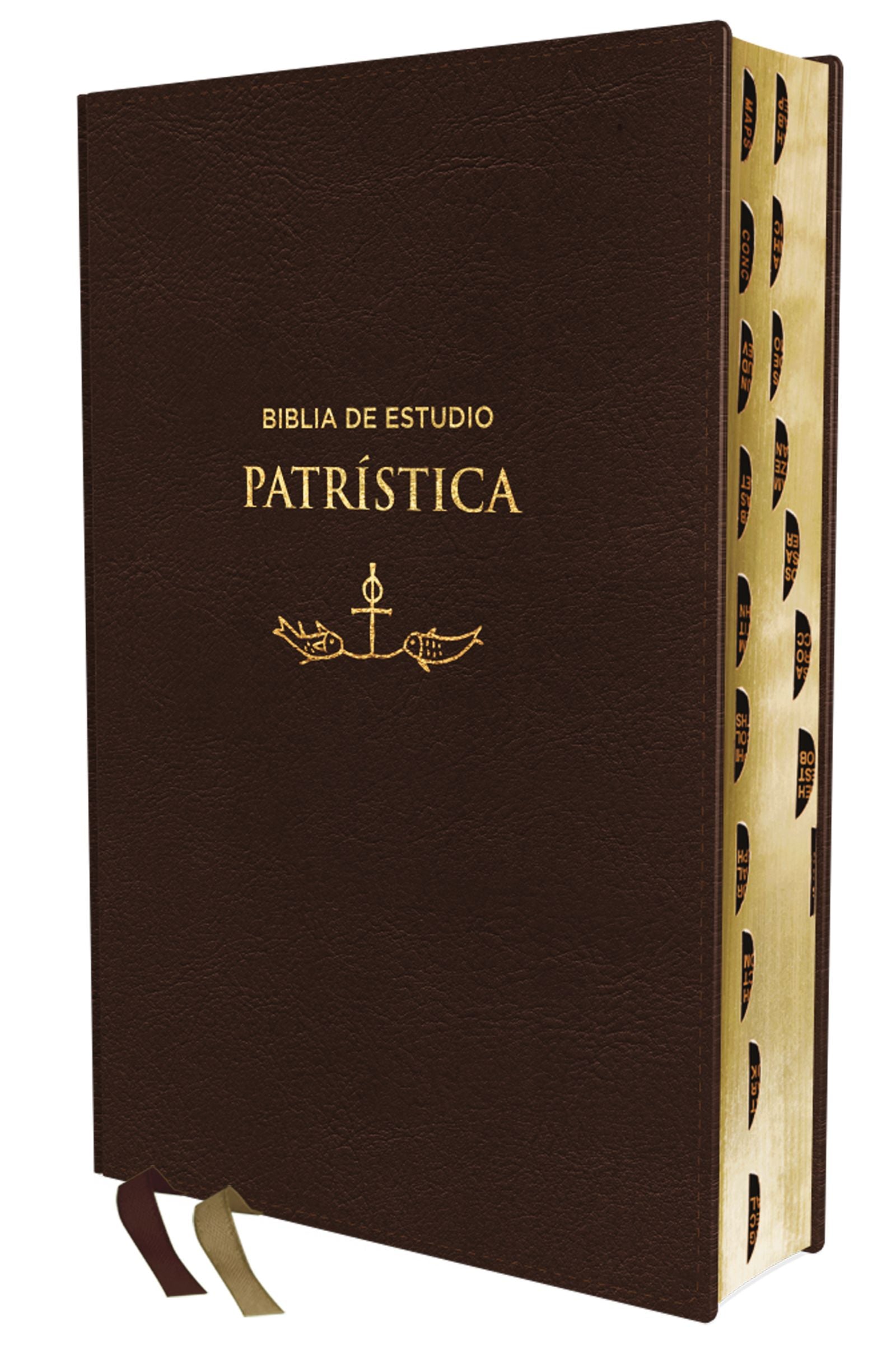 Biblia de Estudio Patristica Reina Valera - cover