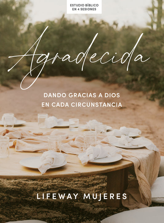 Agradecida Estudio Bíblico para mujeres - cover