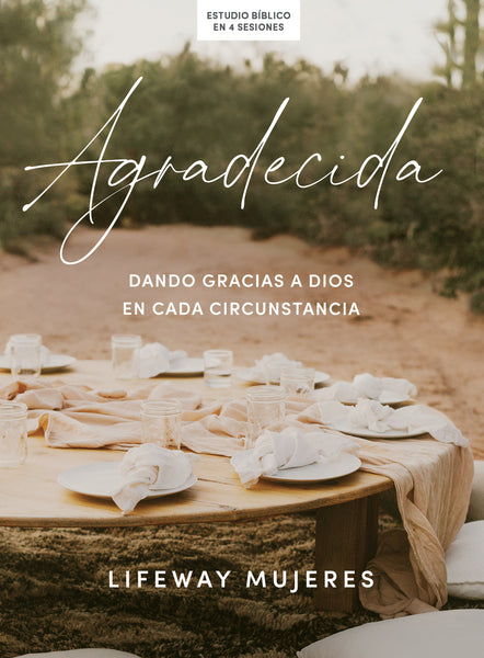 Agradecida Estudio Bíblico para mujeres - cover