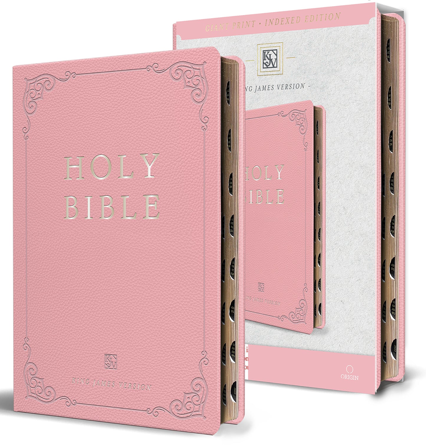 Holy Bible King James Version (Pink) - cover