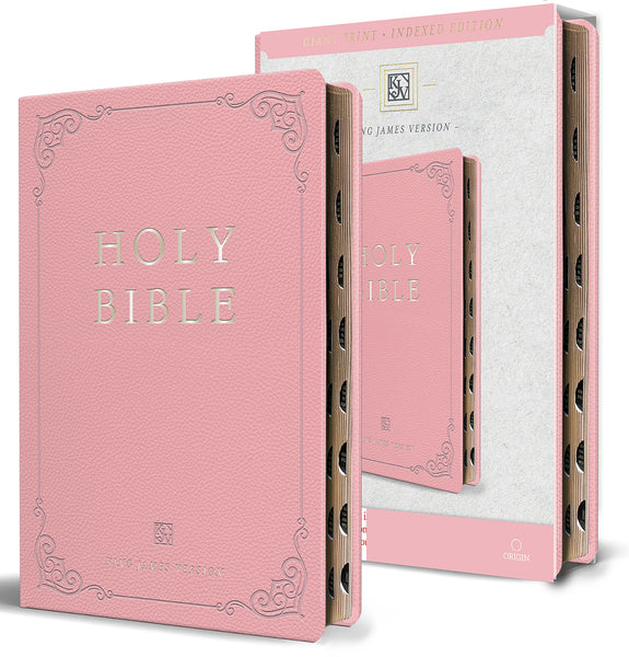 Holy Bible King James Version (Pink) - cover