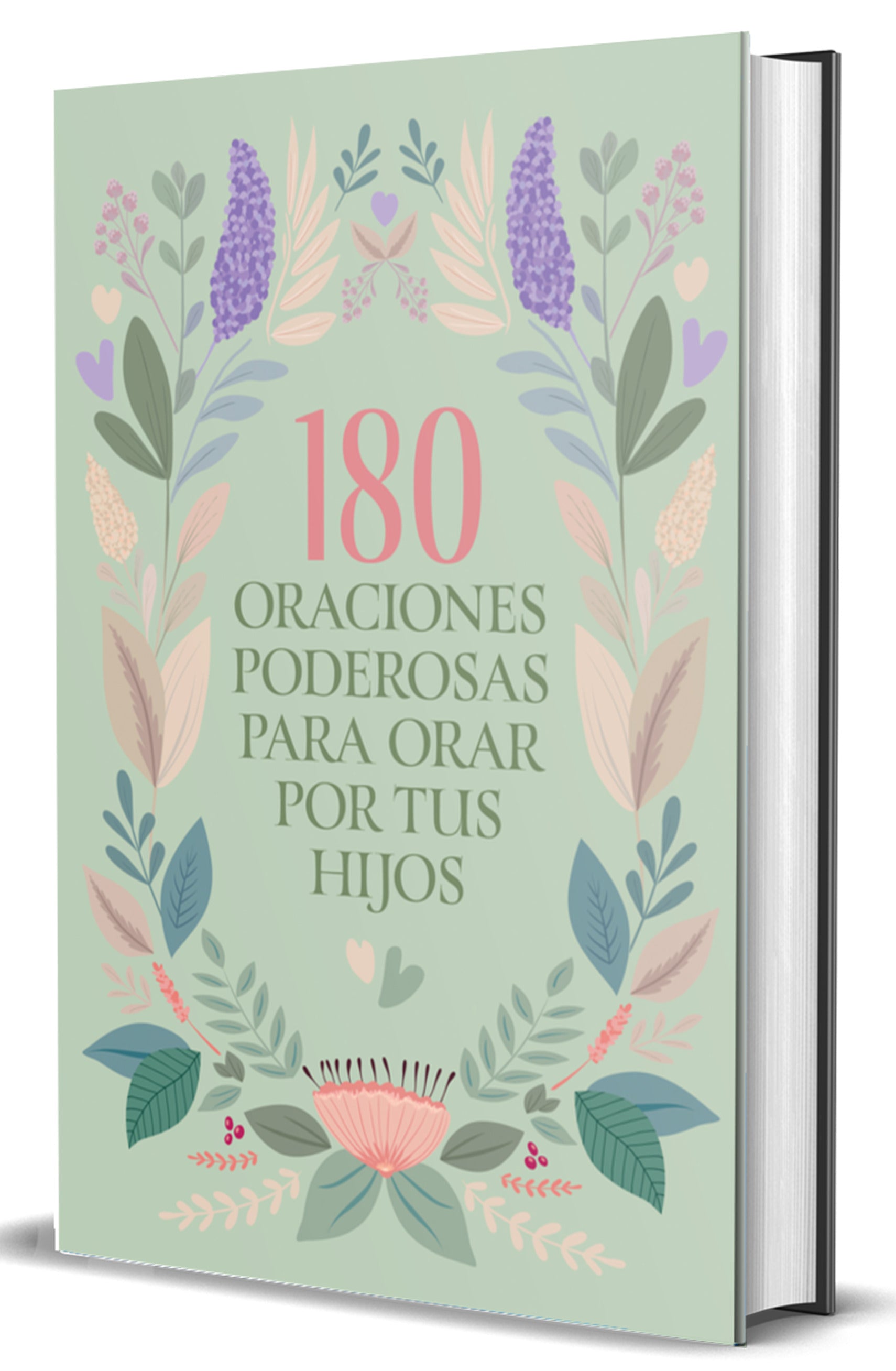 180 Oraciones Poderosas Para Orar Por Tus Hijos - cover