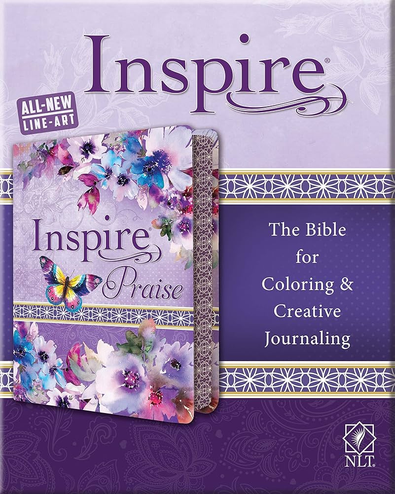Inspira la Biblia para colorear y diario creativo