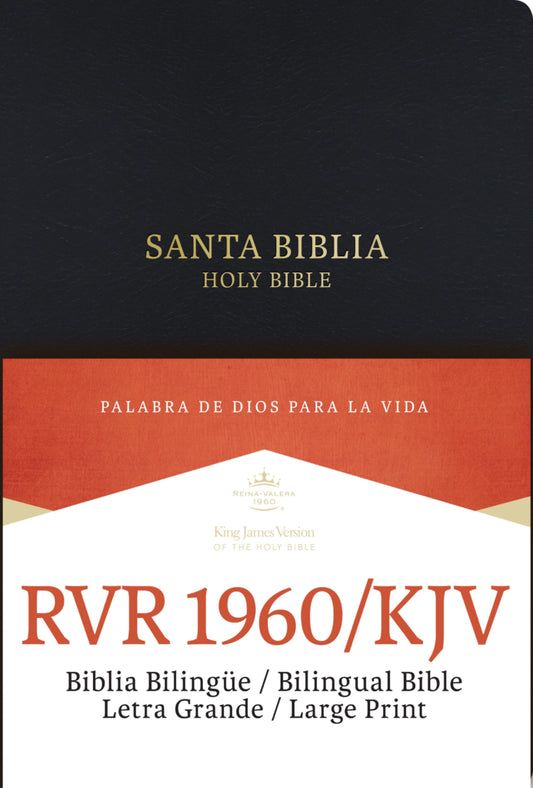 RVR 1960/KJV BILINGUAL BIBLE. BIBLIA BILINGÜE LETRA GRANDE — disponible en La Librería del Evangelio
