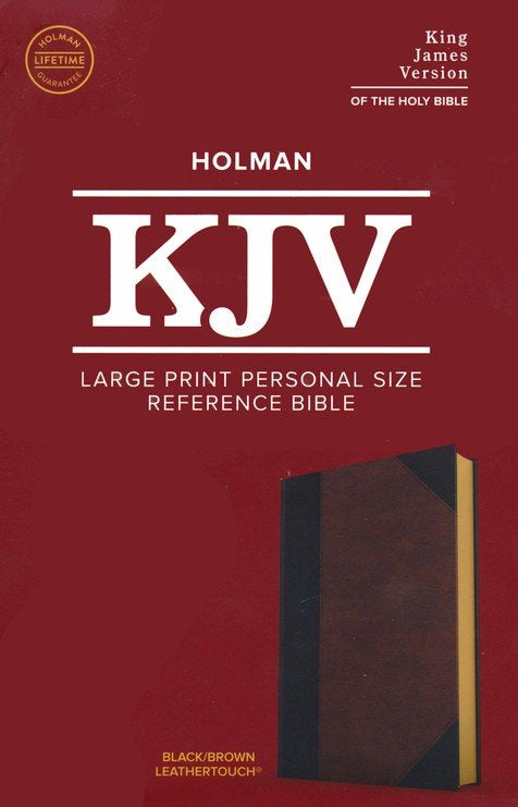 KJV BIBLE LARGE PRINT PERSONAL SIZE REFERENCE BIBLE — available at The Gospel Bookstore
