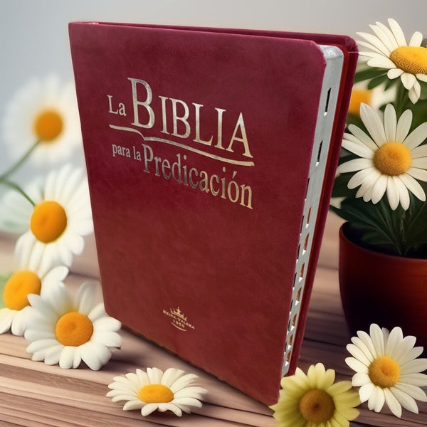 LA BIBLIA PARA LA PREDICACIÓN LETRA GRANDE (PURPURA)