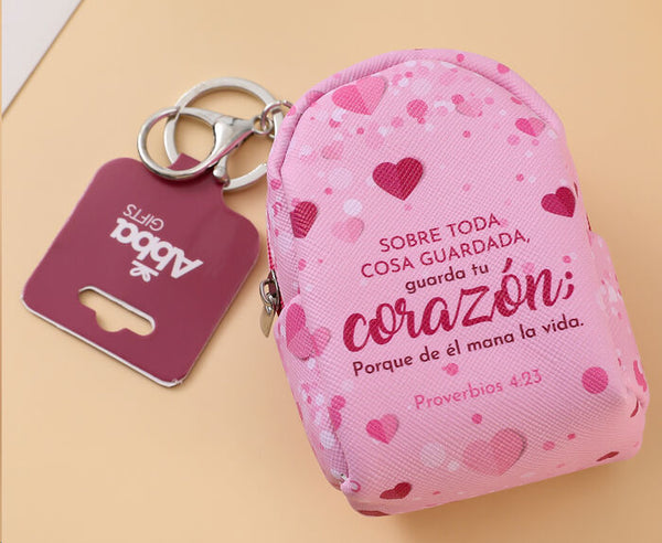 Llavero Mochila Proverbios 4:23