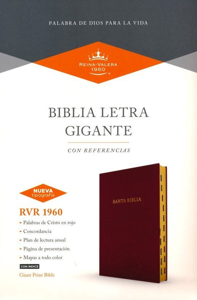 BIBLIA LETRA GIGANTE REINA VALERA 1960