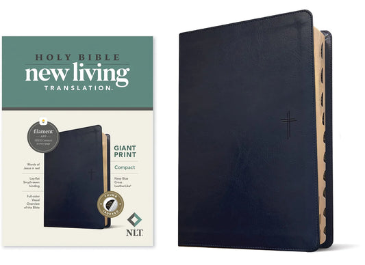 Holy Bible New Living Translation Giant Print Compact