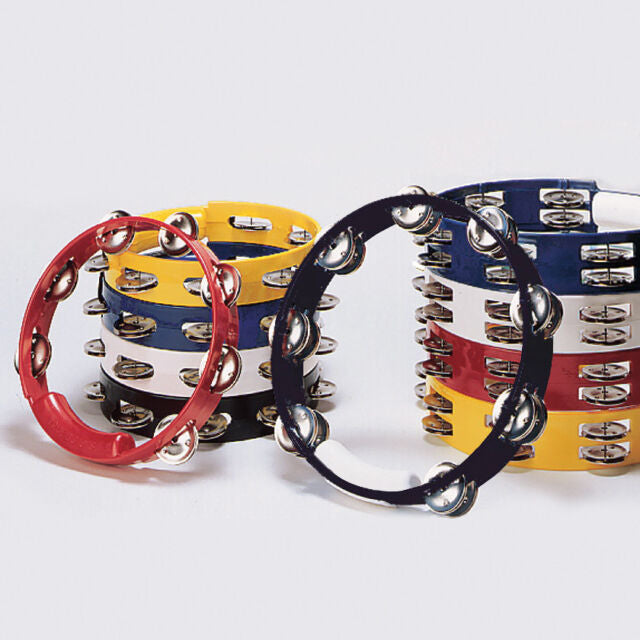 Panderos redondo "8" Azul,rojo o negro ea. — available at The Gospel Bookstore