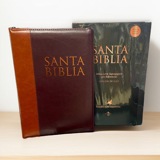 Santa Biblia Reina Valera 1960 Letra SuperGigante con Referencias Edición de Lujo — disponible en La Librería del Evangelio