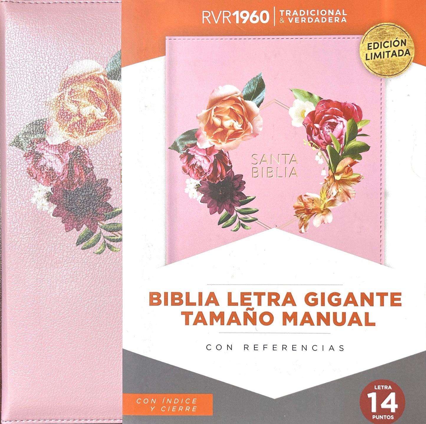 BIBLIA REINA VALERA 1960 LETRA GIGANTE TAMAÑO MANUAL CON REFERENCIAS — disponible en La Librería del Evangelio