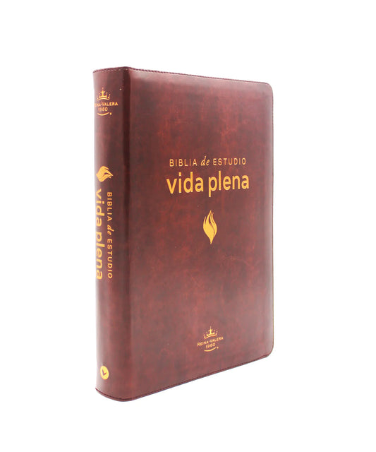 Biblia de Estudio Vida Plena Edición de lujo — disponible en La Librería del Evangelio
