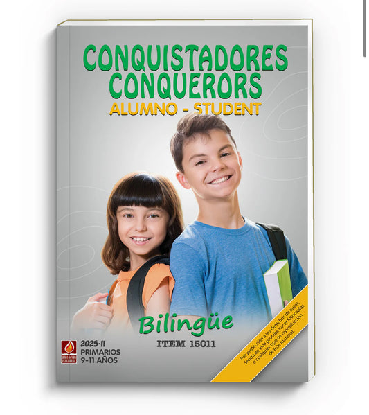 Conquistadores Bilingue Primarios 9-11 años alumno
