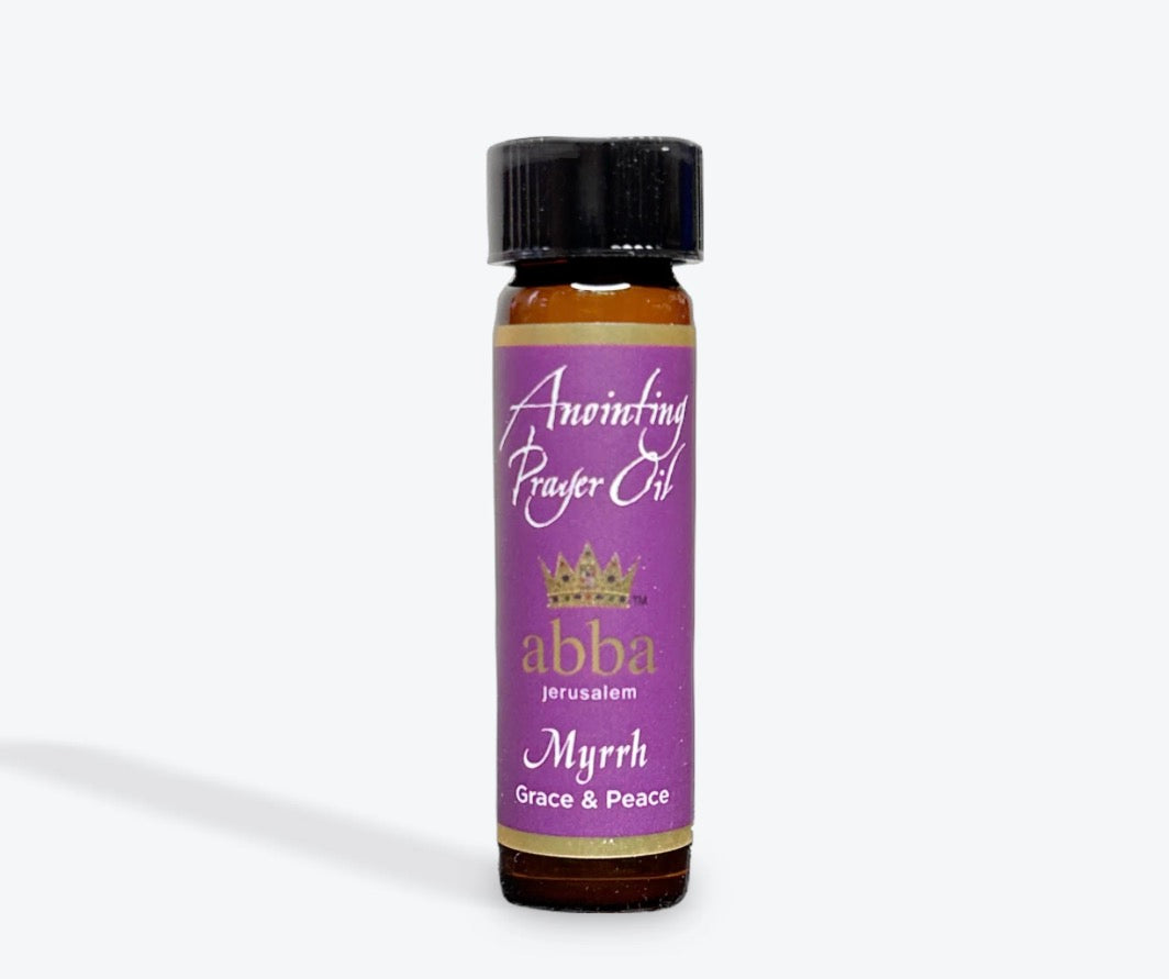 Abba oil MYRRH 1/4oz — available at The Gospel Bookstore