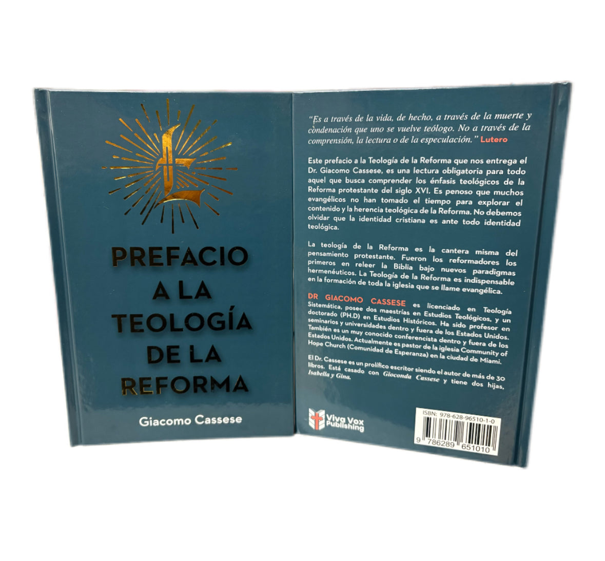 Prefacio A La Teología De La Reforma Giacomo Cassese — disponible en La Librería del Evangelio