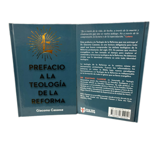 Prefacio A La Teología De La Reforma Giacomo Cassese
