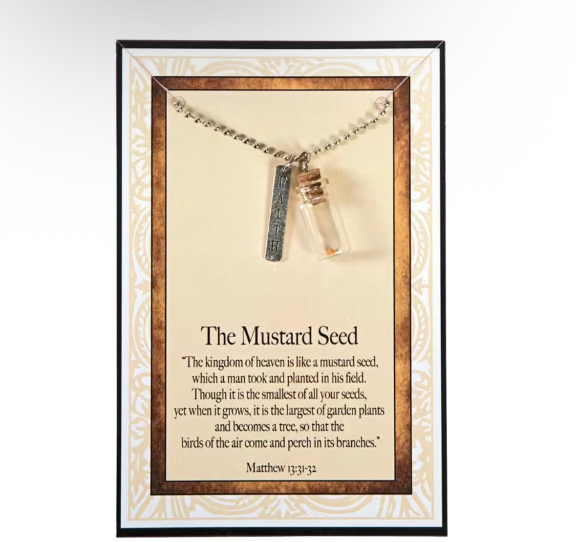 The Mustard Seed Necklace