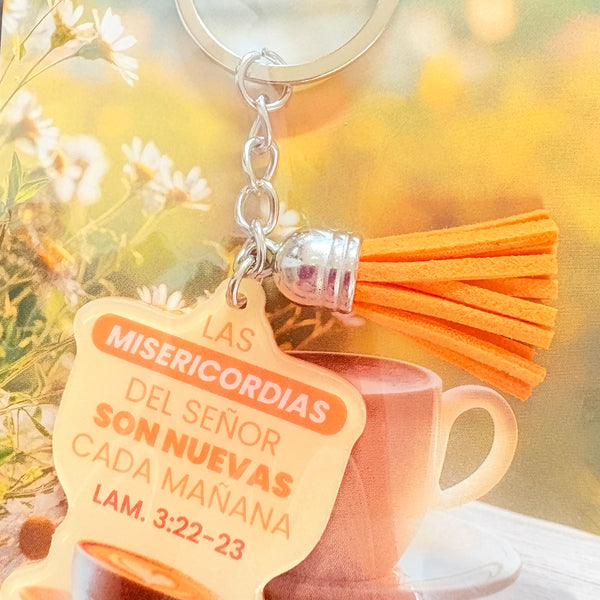 Llavero Las Misericordias del Señor son nuevas cada mañana