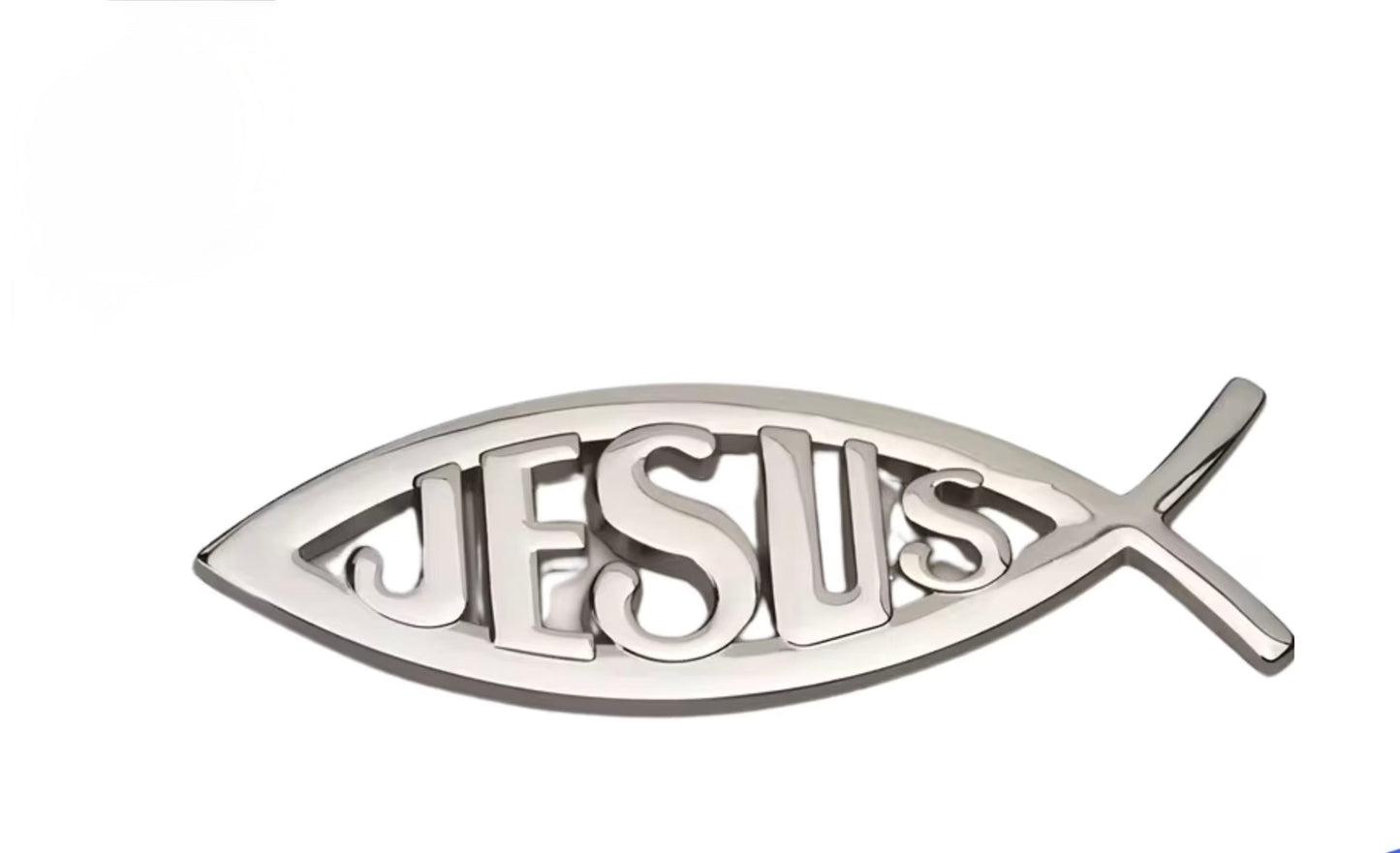 Auto emblem — available at The Gospel Bookstore