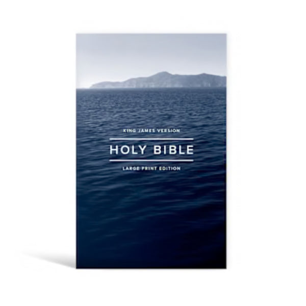 KING JAMES VERSION HOLY BIBLE LARGE PRINT (paperback)