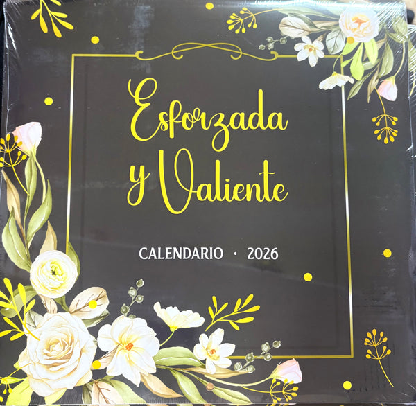 Calendario 2026 Esforzada y Valiente