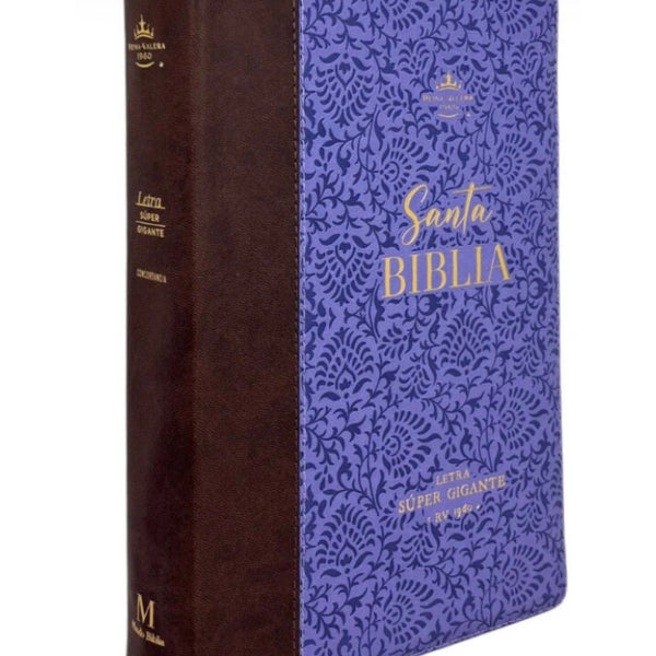 Santa Biblia Reina Valera 1960 Letra SuperGigante con zipper.
