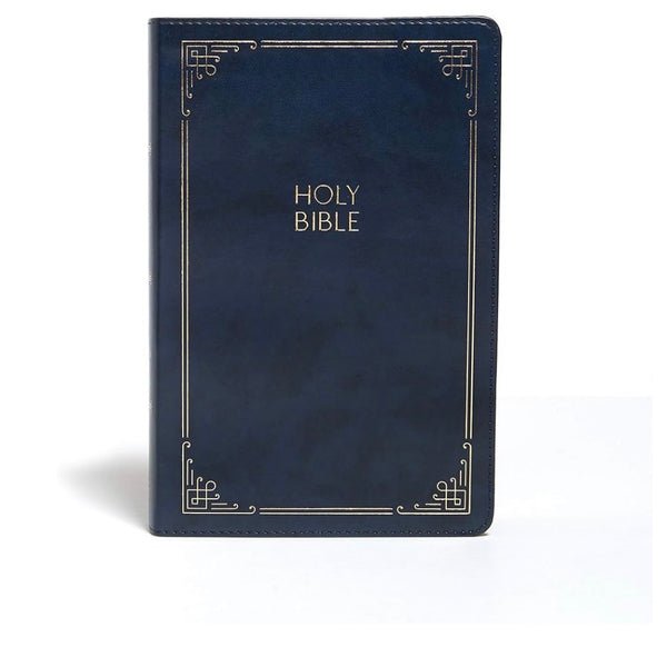 KJV LARGE PRINT PERSONAL SIZE REFERENCE BIBLE (blue)