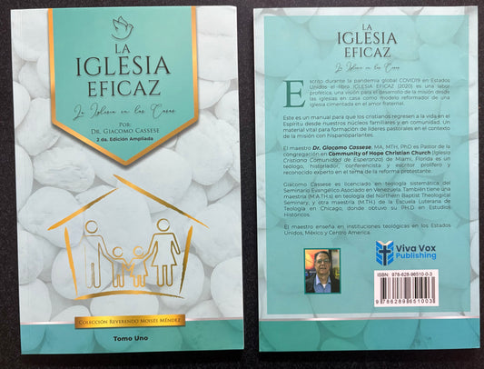 La Iglesia Eficaz. La Iglesia en las casas Dr. Giacomo Cassese — disponible en La Librería del Evangelio