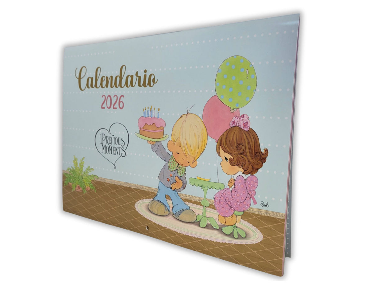 Calendario 2026 Precious Moments — available at The Gospel Bookstore