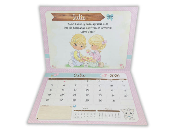 Calendario 2026 Precious Moments