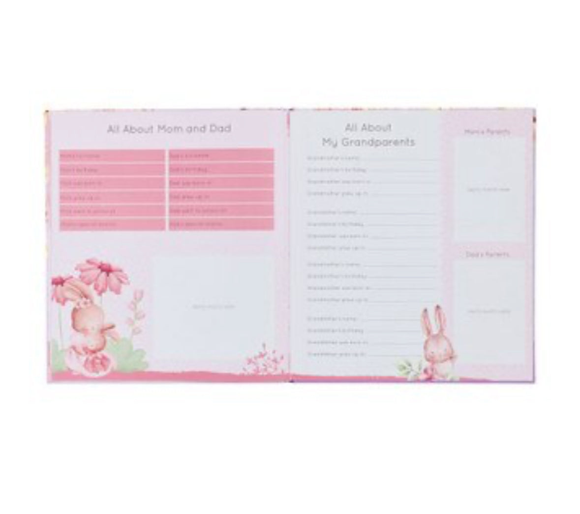 My First Year a Memory book for baby