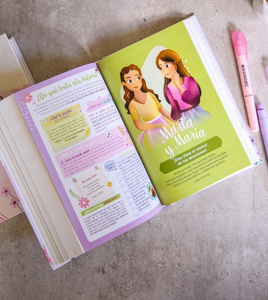 Biblia de promesas para Niñas - Nueva Traducción Viviente