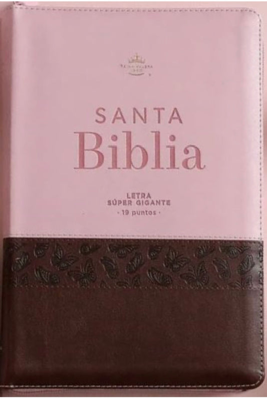 Santa Biblia Reina Valera 1960 Letra SuperGigante con zipper — disponible en La Librería del Evangelio