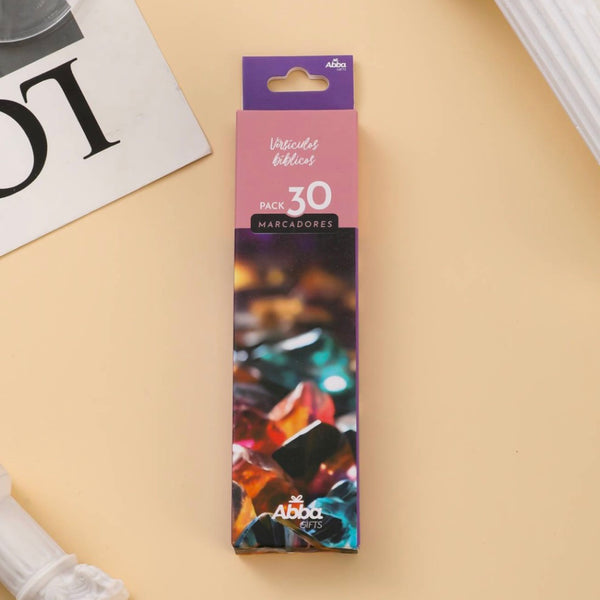 Pack de 30 Bookmarks de Mujer Virtuosa