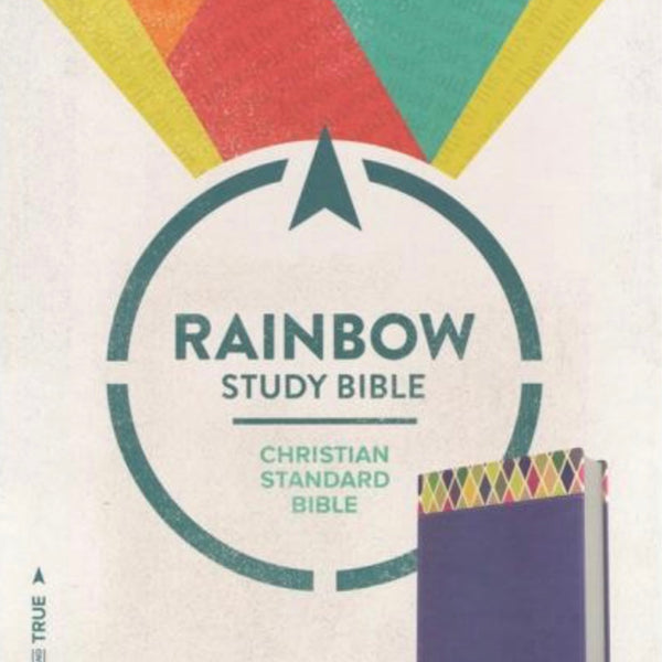 Rainbow Study Bible, Christian Standard bible