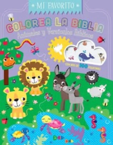 Colorea la Biblia. Animales y Versículos Bíblicos