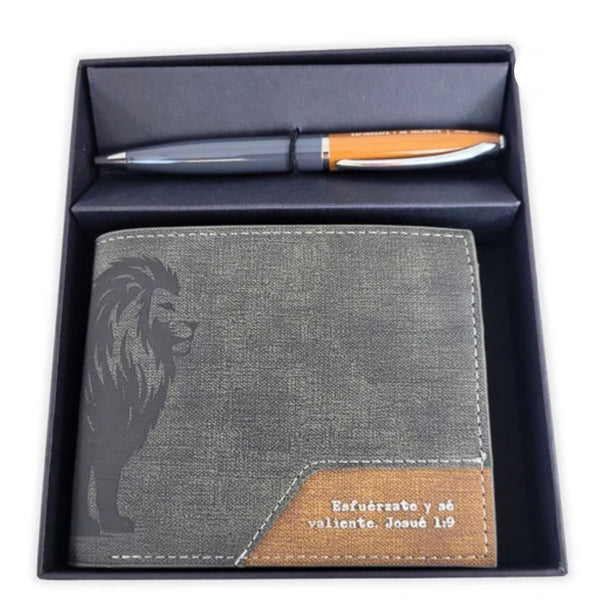 Billetera y Bolígrafo Josue 1:9